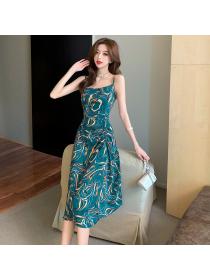 Outlet Sexy France style long dress tight summer dress