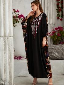 Outlet Large yard fashion dress Casual long dress for women