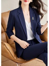 Outlet Temperament grace spring and summer business suit a set