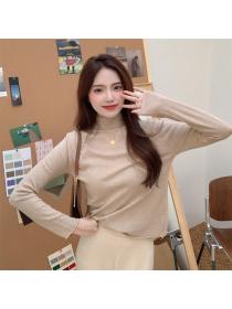 Outlet Western style sweater spring bottoming shirt