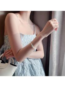 Outlet Freshwater Pearl Bracelet Korean fashion personality bracelet adjustable bracelet