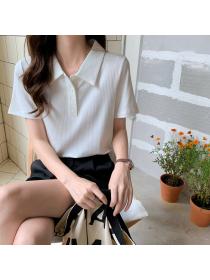 Outlet Spring and summer tops short sleeve T-shirt