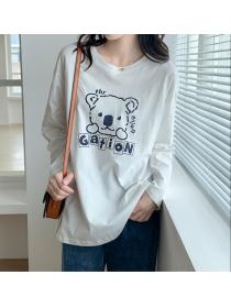 Outlet Cubs pure cotton bottoming shirt loose T-shirt