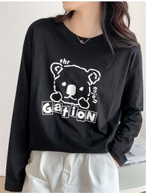 Outlet Cubs pure cotton bottoming shirt loose T-shirt