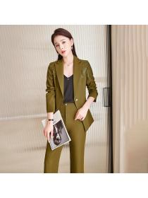 Outlet Grace slim coat temperament business suit 2pcs set