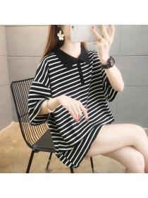 Outlet Short sleeve large yard T-shirt for women