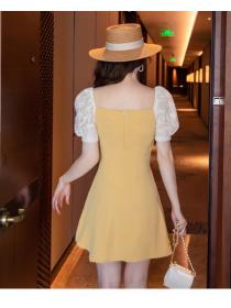 Outlet Short sleeve temperament summer dress