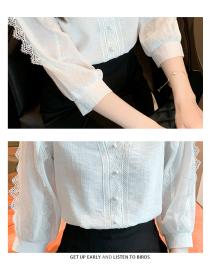 Outlet Temperament shirt lace tops for women