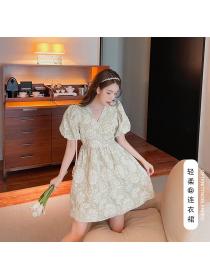 Outlet spring and summer temperament dress