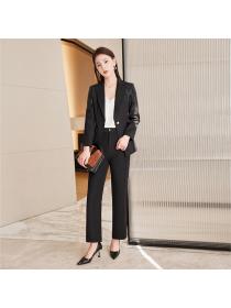 Outlet Grace slim coat temperament business suit 2pcs set