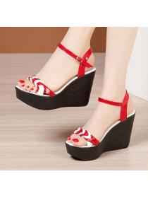 Outlet New Fashion Matching Platform Open Toe Sandals