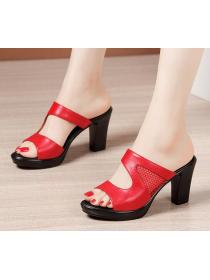 Outlet Summer new hollow mesh matching fashion Slipper