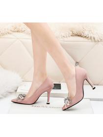 Outlet Women's sexy pointed toe high heels rhinestone shoes
