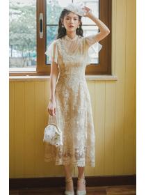 On Sale  mesh fairy dress improved cheongsam dress