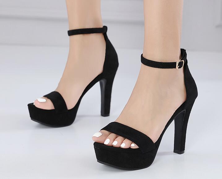 Outlet Sexy Fashion 12CM high heel platform sandals