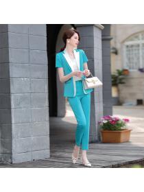 Outlet Spring fashion temperament business suit a set for women