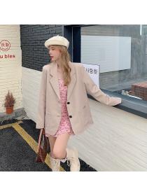 Outlet Fashion Casual large yard coat loose Korean style business suit