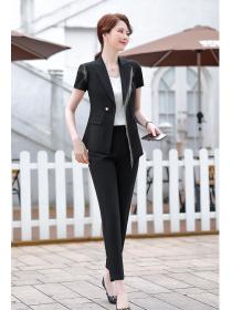 Outlet Fashion style Temperament business suit grace suit pants a set
