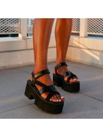 Outlet  Platform High Heel Roman style  Casual Sandals