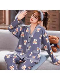 Korean fashion pajamas homewear 2pcs set for women