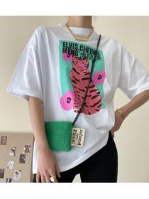 Discount Lovely Carton Loose Leisure T  Shirt 