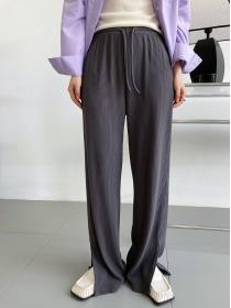 Quality High waist long pants Casual pants for women