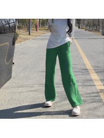 Outlet Loose wide leg spring Casual pants