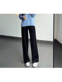 Outlet White wide leg long pants for women