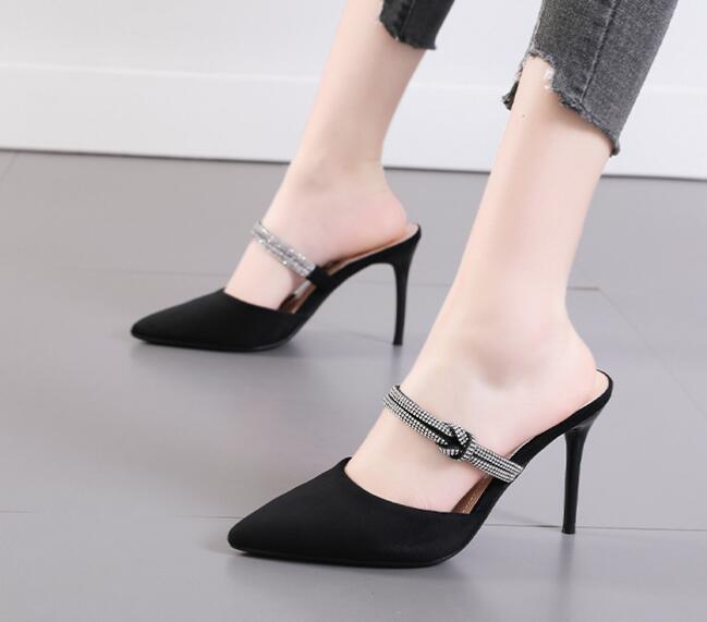 New style pointed toe high-heeled fashionable Slipper