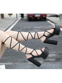 Fashion style Scrub Open-toe Platform Sandals