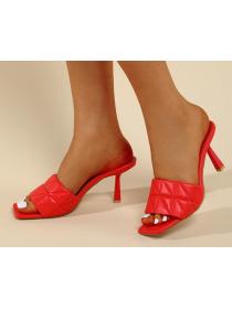 Fashion comfortable high-heeled Slipper