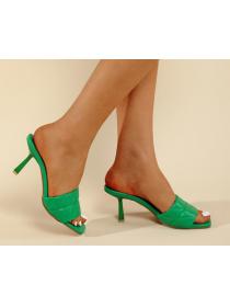 Fashion comfortable high-heeled Slipper