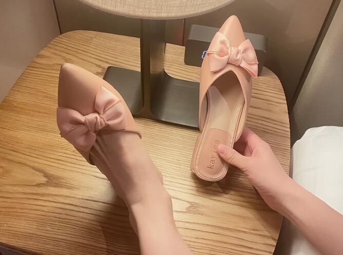 New style temperament  high-heeled slippers