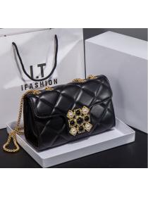Outlet elegant style diagonal handbag for women