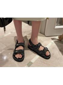 Outlet Fashion style Velcro sandals