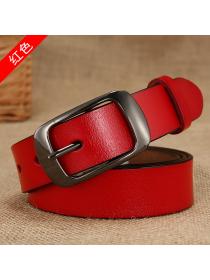 Hot sale Ladies Genuine Leather Belt Plain color Belt