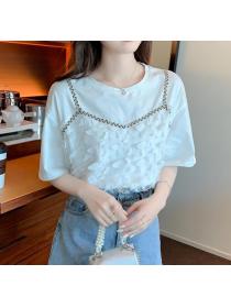 On Sale Solid Color Fashion Doll Collars Blouse 