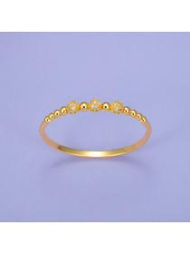 Outlet Fashion style Round Bracelet Gold Plated Zircon Bracelet for women