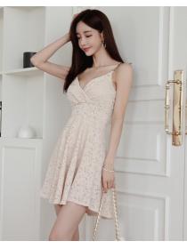 On Sale Strape  Lace Hollow Out Sexy Dress