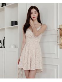 On Sale Strape  Lace Hollow Out Sexy Dress