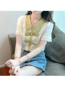  On Sale Hollow Out Fashion Doll Collars Lace Top 