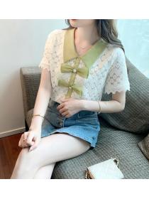  On Sale Hollow Out Fashion Doll Collars Lace Top 
