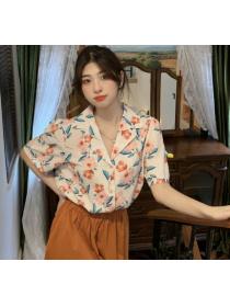 On Sale Floral Printing Fashion Top 