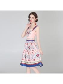 New trendy floral summer Sling dress