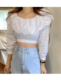 On Sale Short Style  Fashion Hollow Out Top 