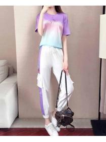 On Sale Gradient Leisure Style Fashion Outfits