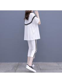 Summer new Korean fashion loose fashion casual-style sports wear two-piece set