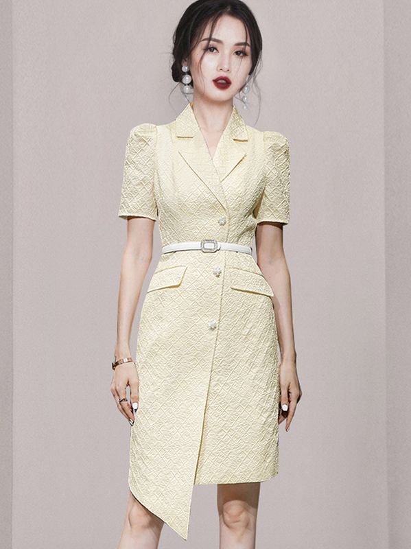 Korean Style Fashion Nobel Lace Matching Dress