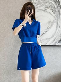 New style temperament fashion casual sports suit