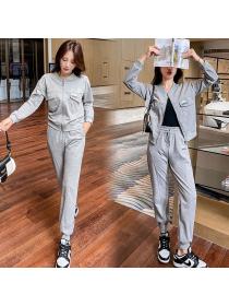 New fashion temperament leisure sports suit women's professional two-piece suit